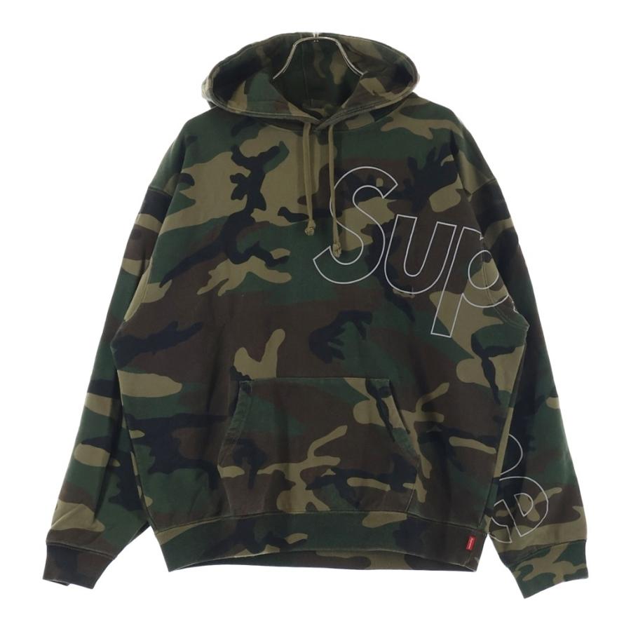 Supreme（シュプリーム） 21AW Reflective Hooded Sweatshirt カモ柄