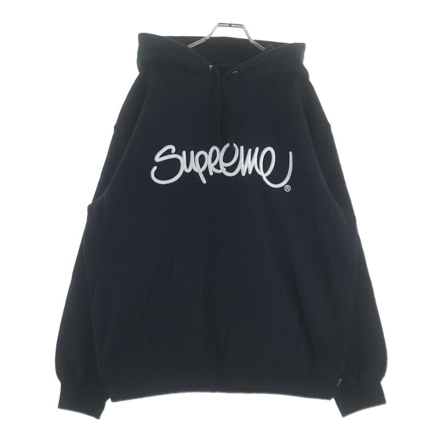 シュプリーム  22SS  Raised Handstyle Hooded Sweatshirt レイズドハンドスタイルロゴプルオーバーパーカー メンズ S Supreme（シュプリーム） 22SS Raised Handstyle Hooded Sweatshirt