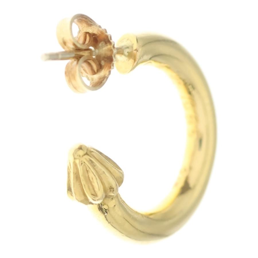 CHROME HEARTS（クロムハーツ） 22K HOOP PLAIN フーププレーン ピアス