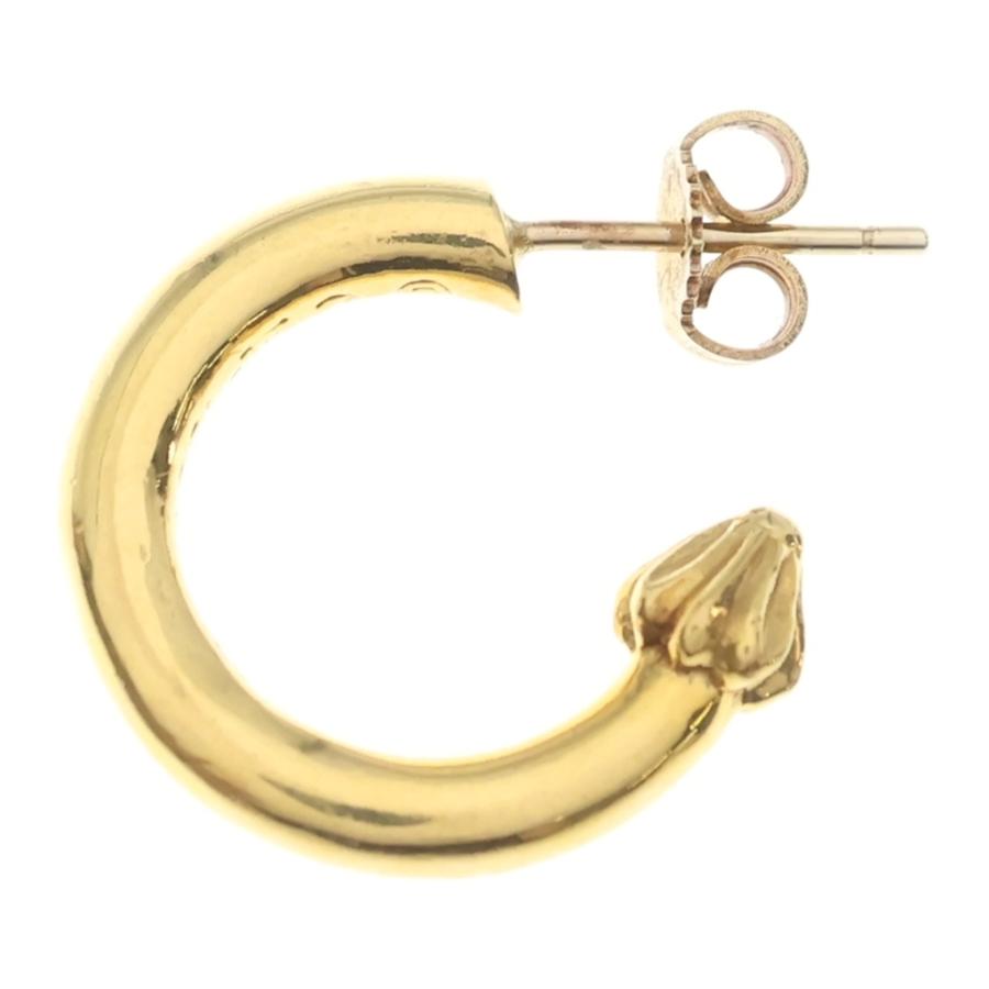 CHROME HEARTS（クロムハーツ） 22K HOOP PLAIN フーププレーン ピアス