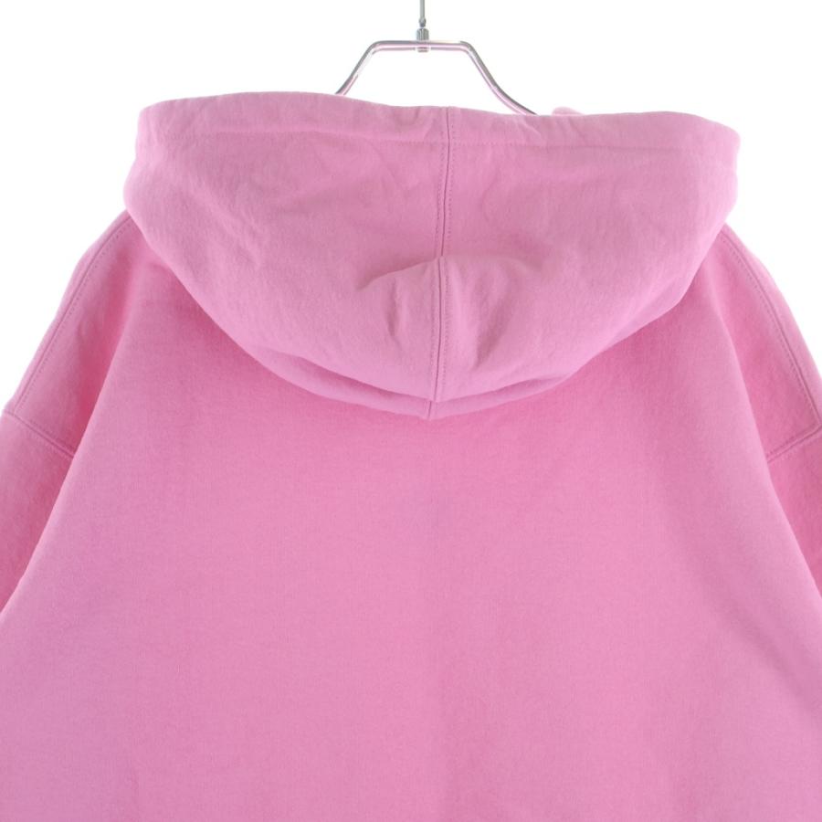 SUPREME シュプリーム 24AW Micro Logo Hooded Sweatshirt マイクロロゴ スウェットプルオーバーパーカー ピンク Supreme（シュプリーム） 24AW Micro Logo Hooded Sweatshirt マイクロ
