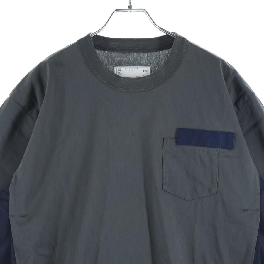 sacai（サカイ） 24SS Cotton Jersey T-Shirt ドローコード付き