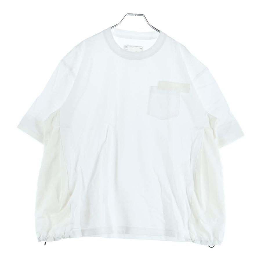 sacai（サカイ） 24SS Cotton Jersey T-Shirt ドローコード付き