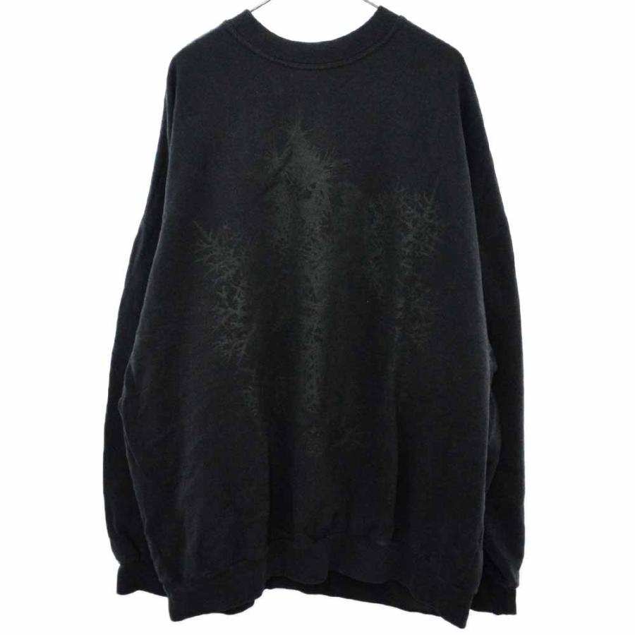 Raf Simons ラフ シモンズ 02aw ヴァージニアクリーパー期 Virginia Creeper オーバーサイズスウェット ブラック Fakfakkab Go Id