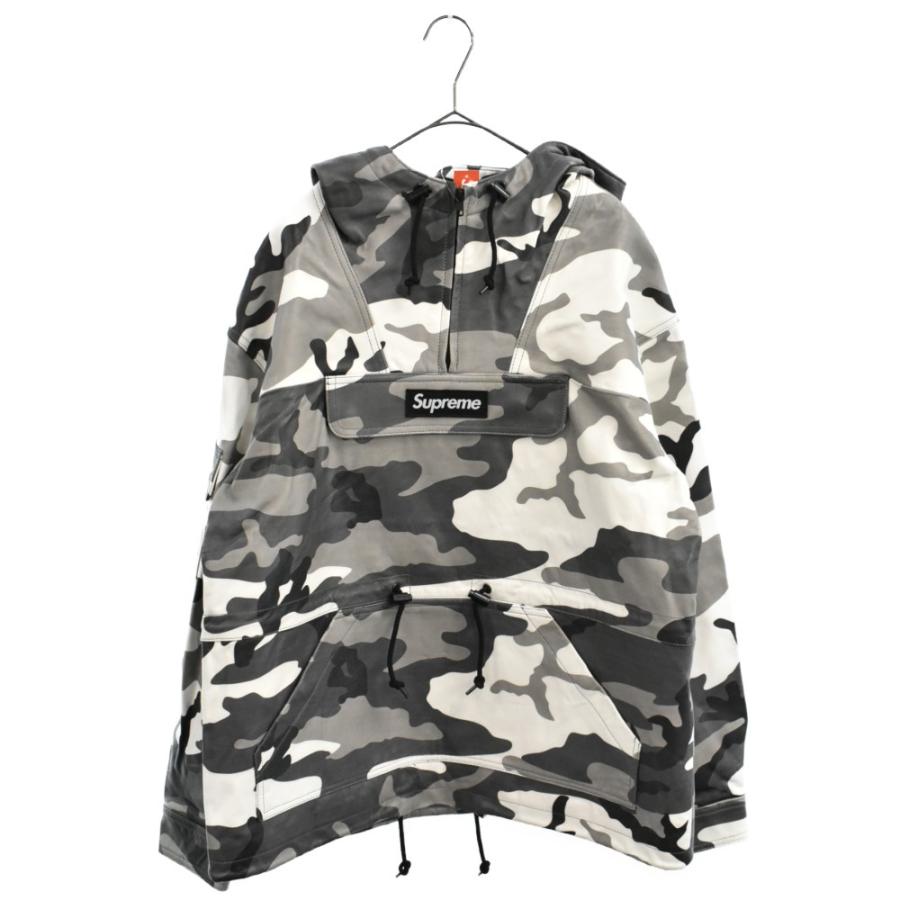 supreme anorak snow camo