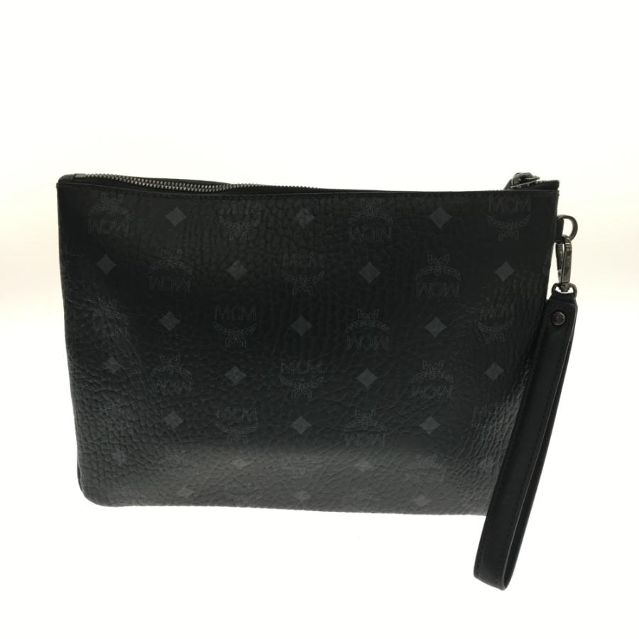 楽天市場 Mcm エム シー エム ヴィセトス ロゴ総柄クラッチバッグ ブラック 格安人気 Radhikafacility Co In