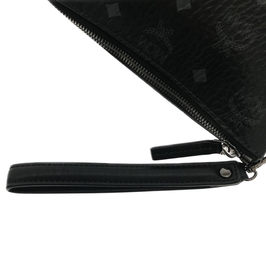 楽天市場 Mcm エム シー エム ヴィセトス ロゴ総柄クラッチバッグ ブラック 格安人気 Radhikafacility Co In