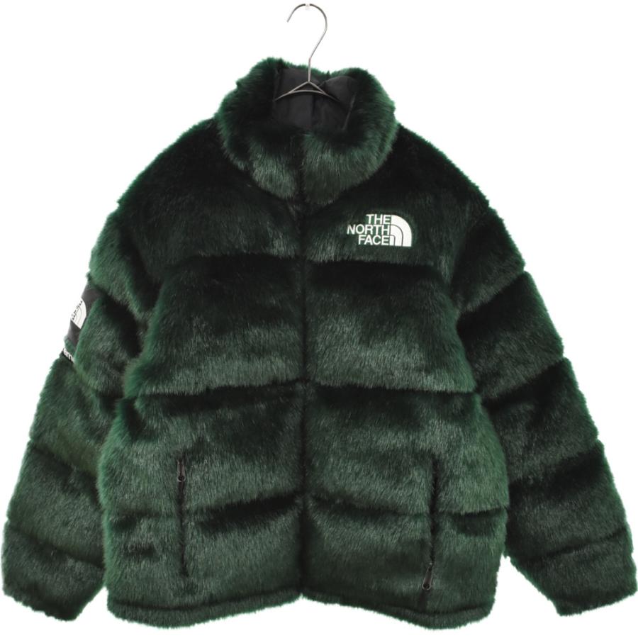 シュプリーム×ノースフェイス 20AW ヌプシジャケット ファーダウン 