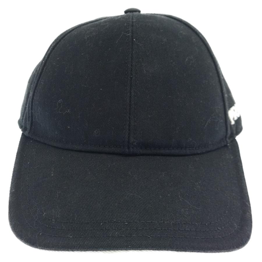 新到着 帽子 ロゴ刺繍ベースボールキャップ プラダ ブラック F0002 380 2HC274 キャップ