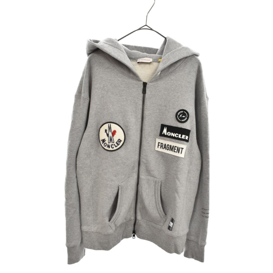 Moncler、fragment、パーカー、グレー-