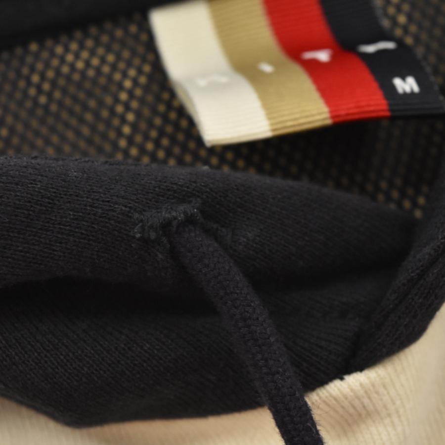 KITH キス スモールロゴ ナイロン切替デザイン スウェット パーカー