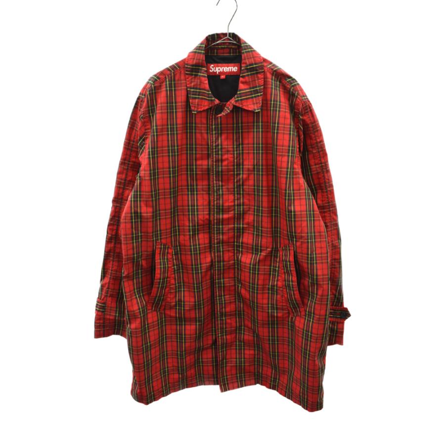 Supreme シュプリーム 15SS プラッドトレンチコート タータンチェック  