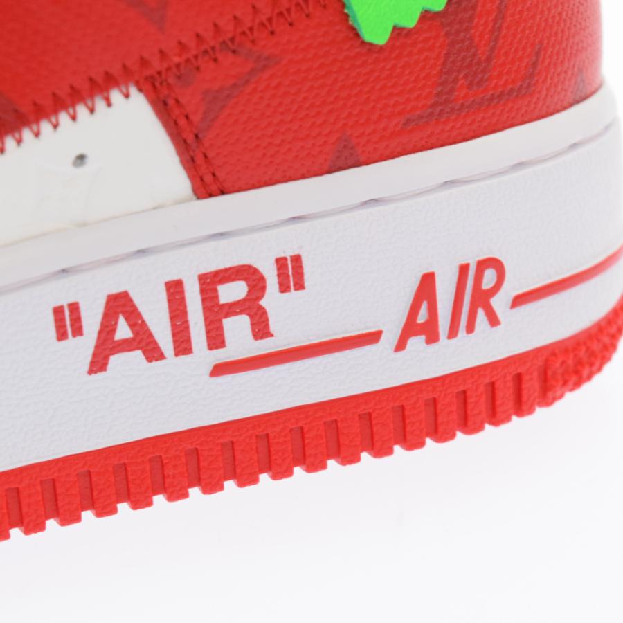 Buy Louis Vuitton x NIKE AIR FORCE 1 LOW MS0232 Nike Air Force Monogram  Leather Low Cut Sneakers 6 1/2 White/Blue 24.5cm White/Blue from Japan -  Buy authentic Plus exclusive items from