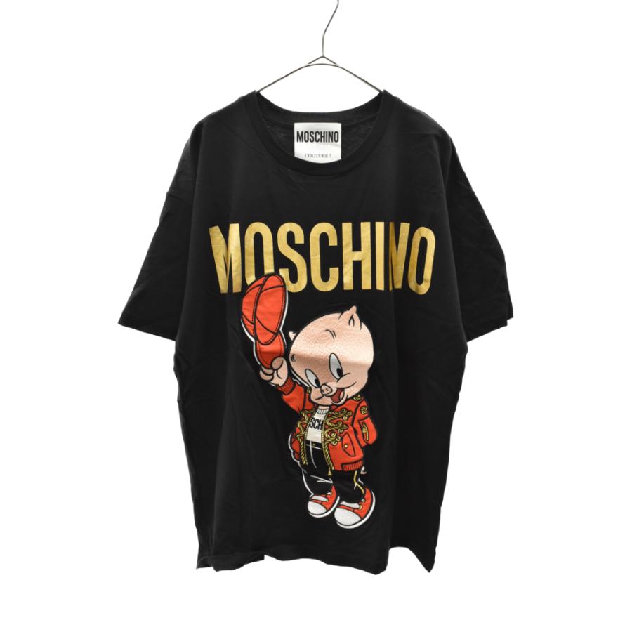 モスキーノ×ルーニーチューンズ ポーキーピッグ Tシャツ モスキーノ×ルーニーチューンズ ポーキーピッグ Tシャツ