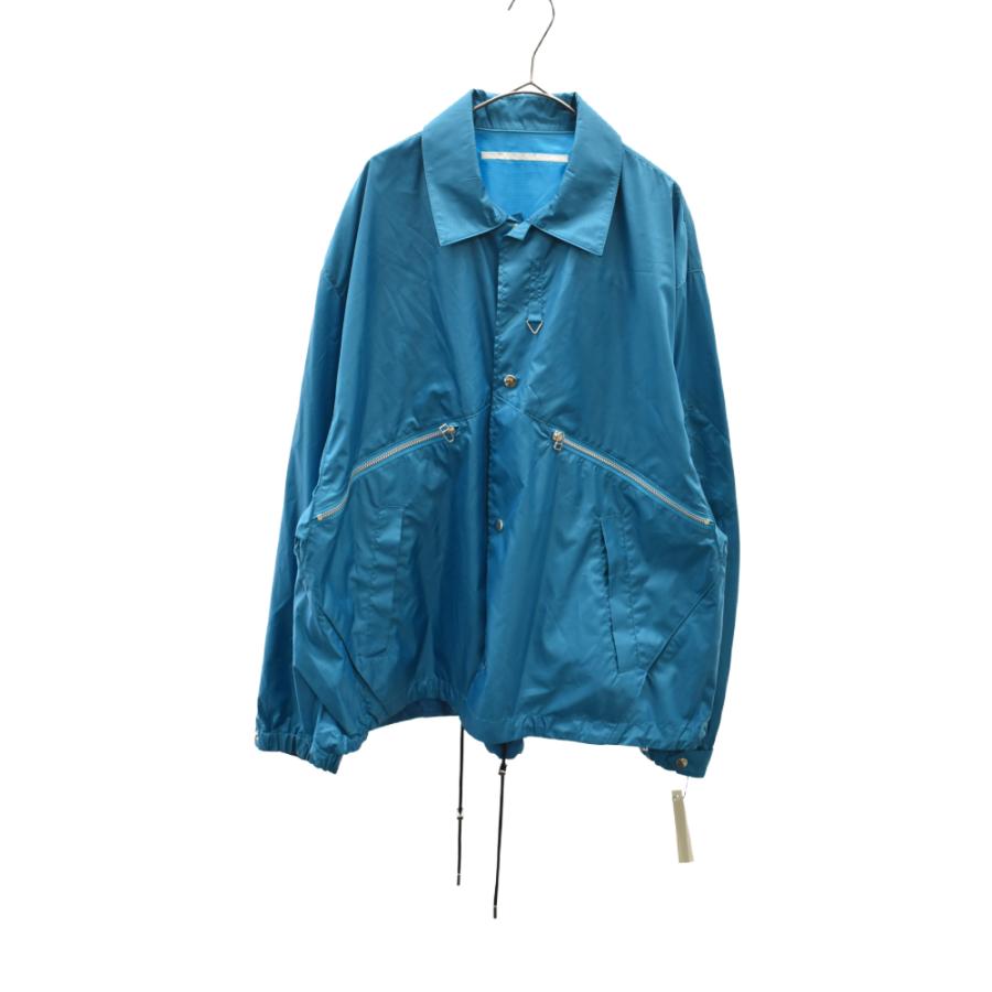 タム 22SS MK3 JACKET ジップポケット付きコーチジャケット ターコイズ 