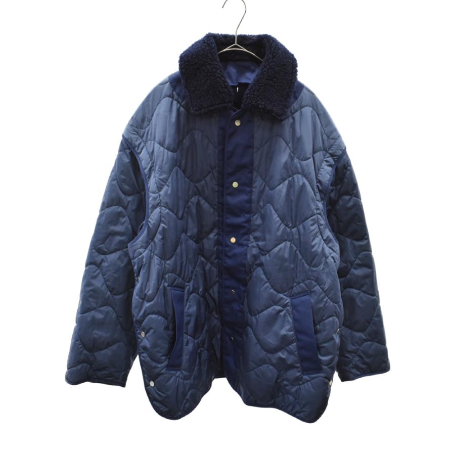 春向け✨MHL. 2wayキルティングライナー付きジャケット　アウター　ブルゾン 2WAY MA-1 ウラキルティングジャケット（MA-1/レディース