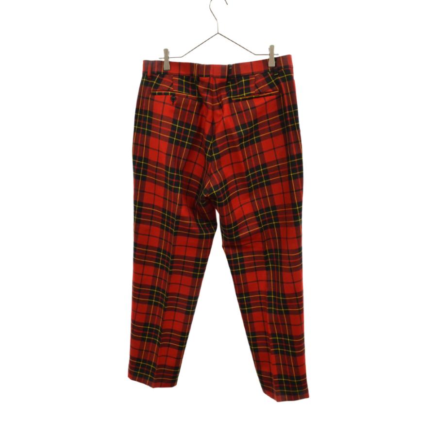 シュプリーム 22SS ×ロキャロン タータンチェック2Bシングル