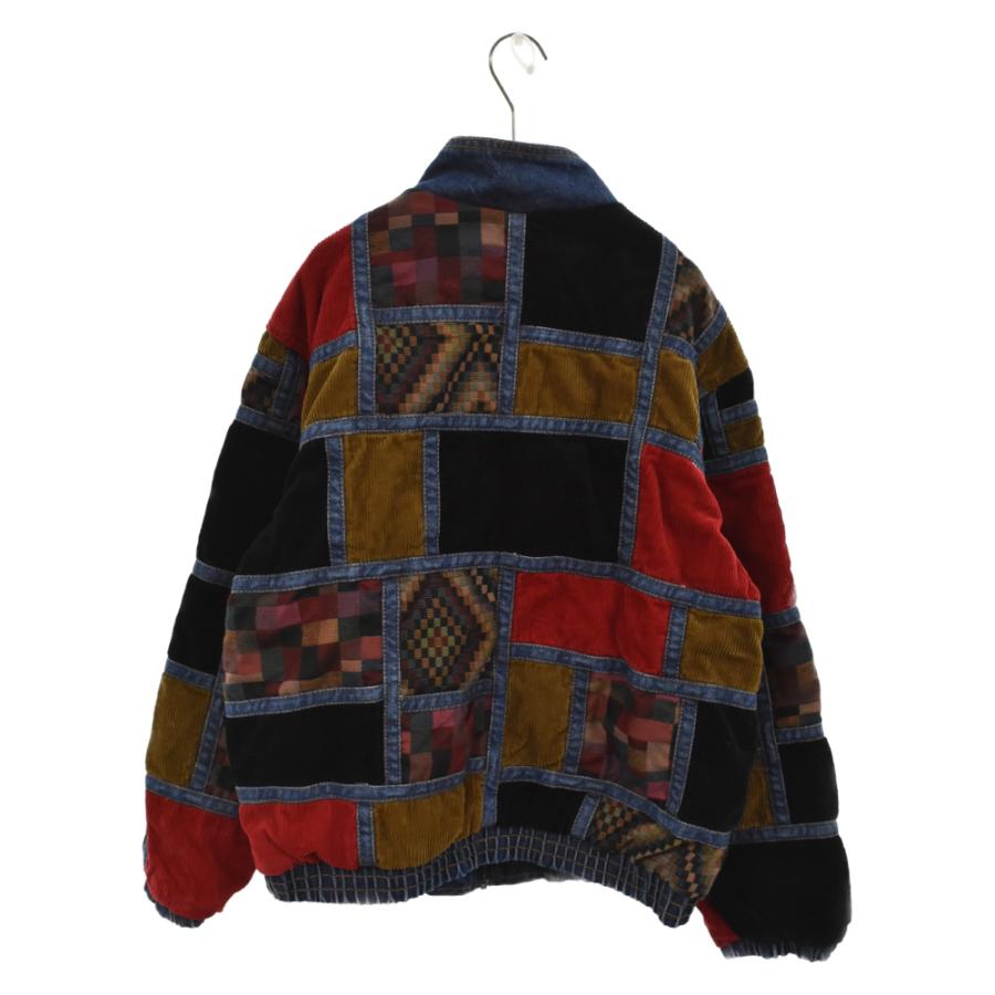 supreme パッチワーク デニム コーディロイ ジャケット-