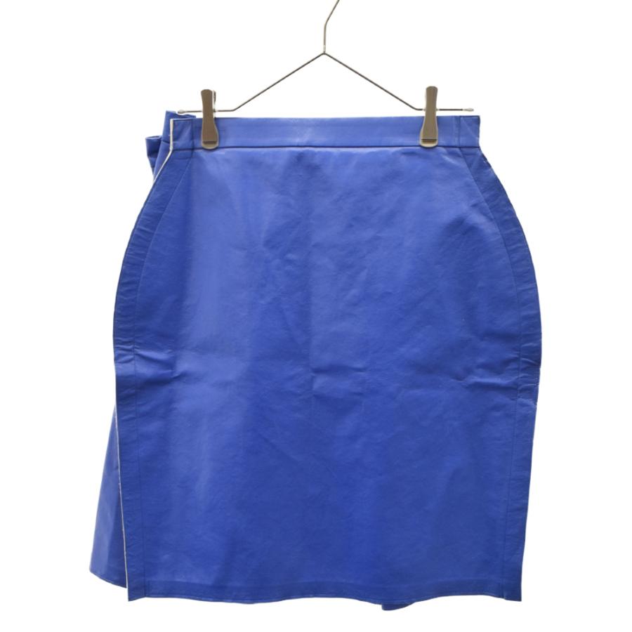 ジュンヤワタナベ コムデギャルソン 15SS 立体レザータイトスカート  