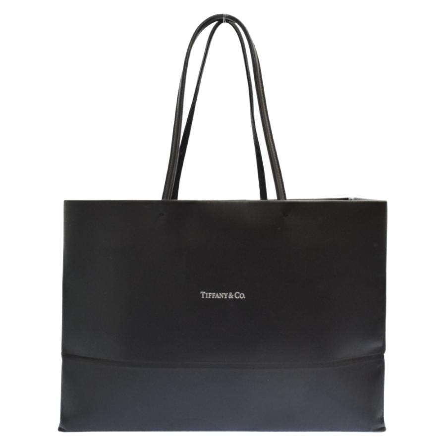TIFFANY&Co. ティファニー ショッピングレザートートバッグ ラージ 