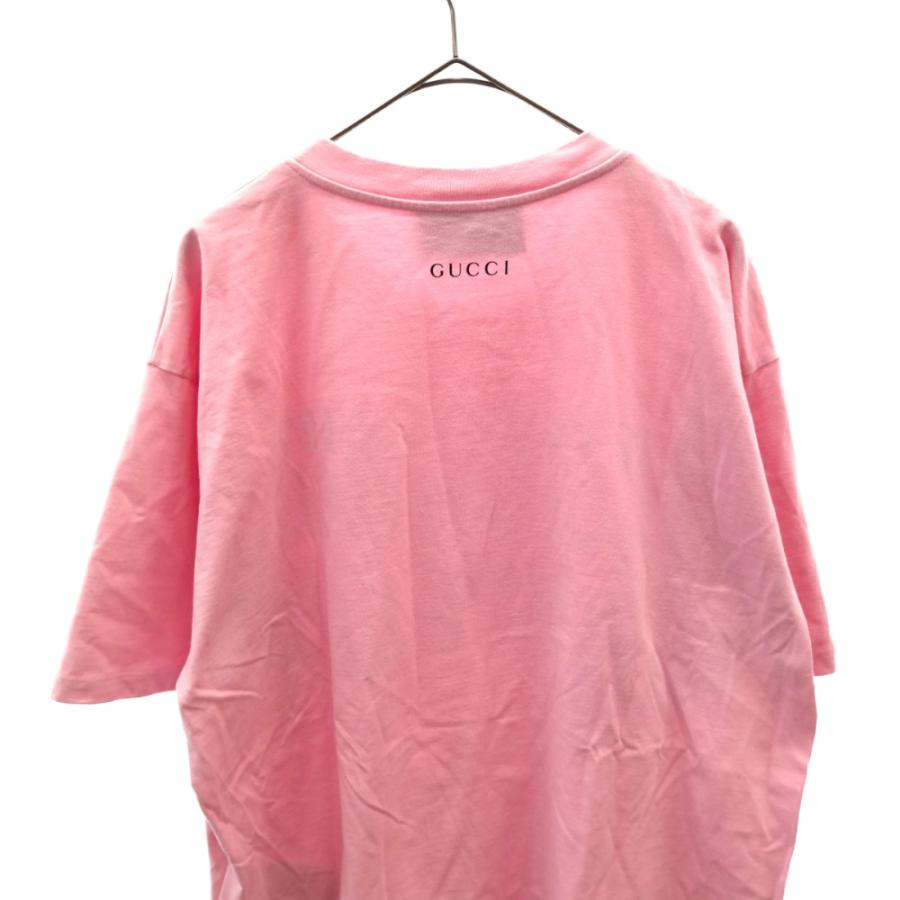グッチ 22SS ハリウッド プリントデザイン 半袖Tシャツ グッチ 22SS ハリウッド プリントデザイン 半袖Tシャツ