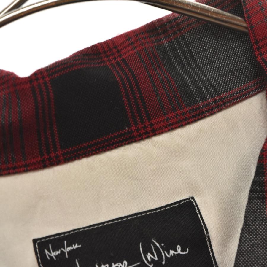 ナンバーナイン ハイスト期 05aw レーヨン チェック シャツ ４ ナンバーナイン ハイスト期 05aw レーヨン チェック シャツ 4