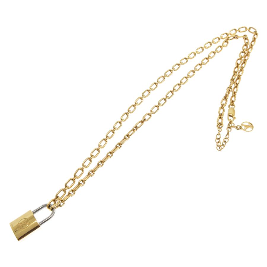 LOUIS VUITTON ルイヴィトン ロックミー ネックレス ゴールド LOUIS VUITTON ルイヴィトン ロックミー ネックレス ゴールド