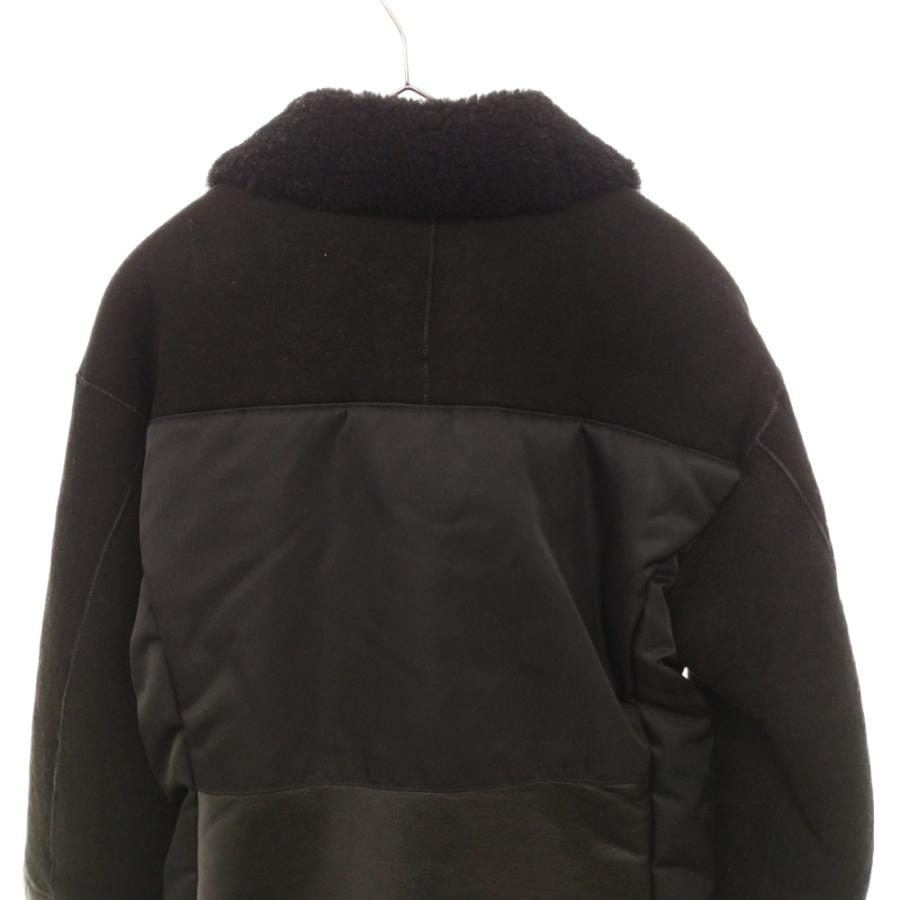 フェノメノン 15AW ムートンMIX ダブルライダースジャケット ブラック 