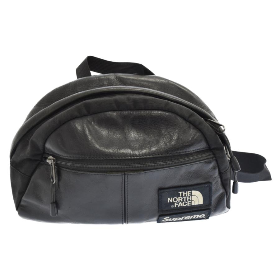 シュプリーム 17AW×ザ ノースフェイスコラボ レザー ウエストバッグ ブラック NM717571 :9022L210149:BRING  Yahoo!ショップ - 通販 - Yahoo!ショッピング