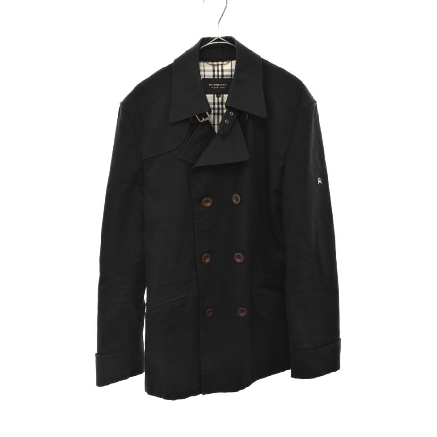 バーバリー ブラックレーベル 裏地ノバチェック柄デザイン ショート丈