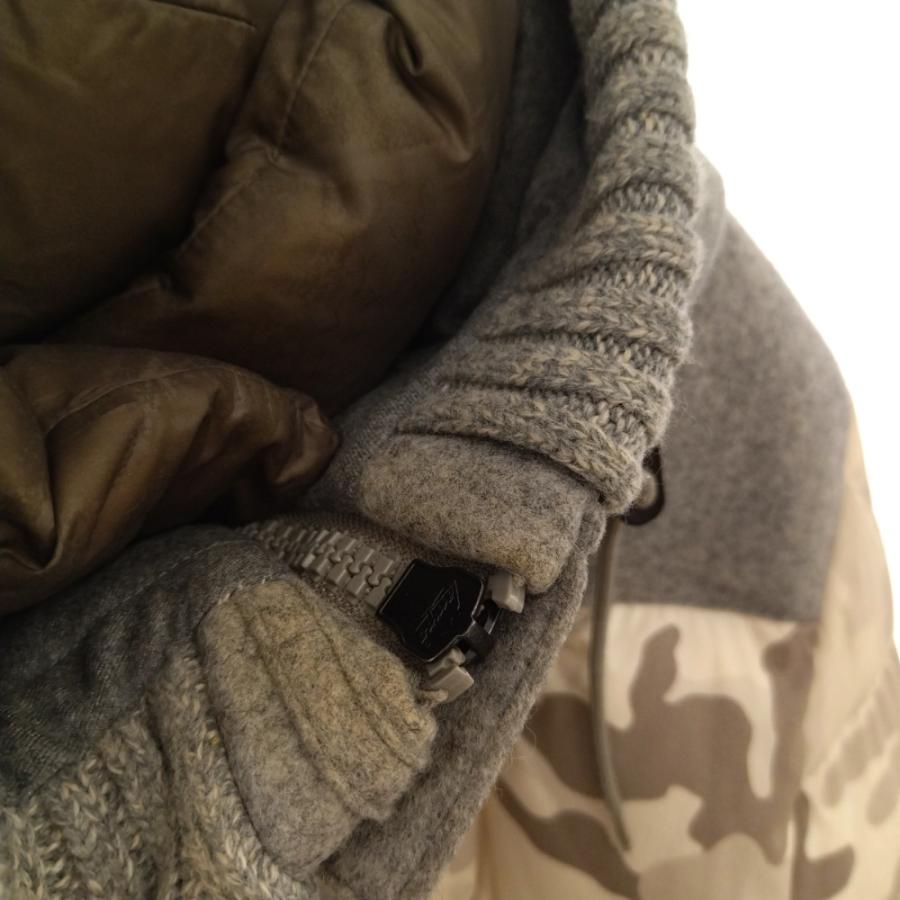 MONCLER モンクレール BEAUMONT バーモント ウール切替カモフラージュ 