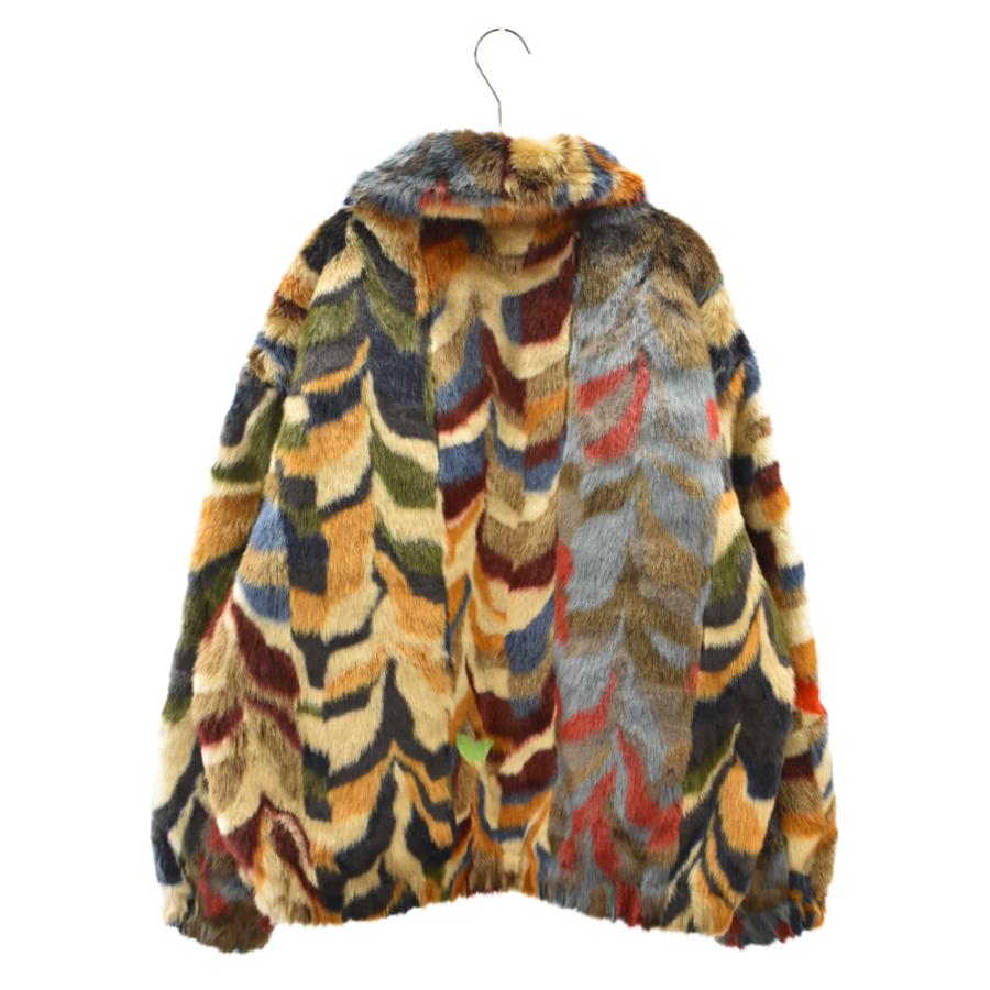 Supreme シュプリーム 22AW Multicolor Faux Fur Bomber Jacket Supreme シュプリーム 22AW Multicolor Faux Fur Bomber Jacket
