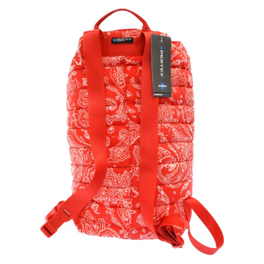 SUPREME (シュプリーム) 22AW Puffer Backpack パファー バックパック リュック レッド 9023B200018