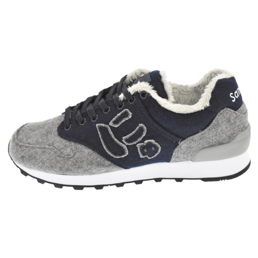 サンガッチョ にゅ〜ず TWEED ツイードローカットスニーカー US9/27cm  