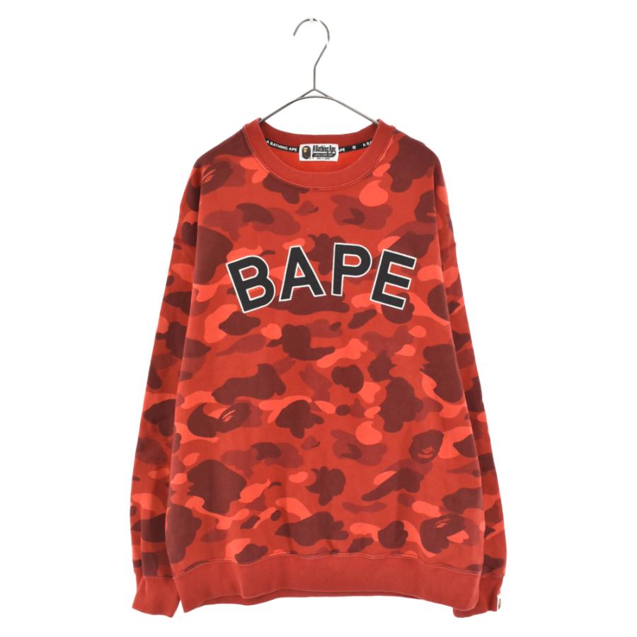 A BATHING APE (アベイシングエイプ) BAPE LOGO 1stCAMO Sweat 