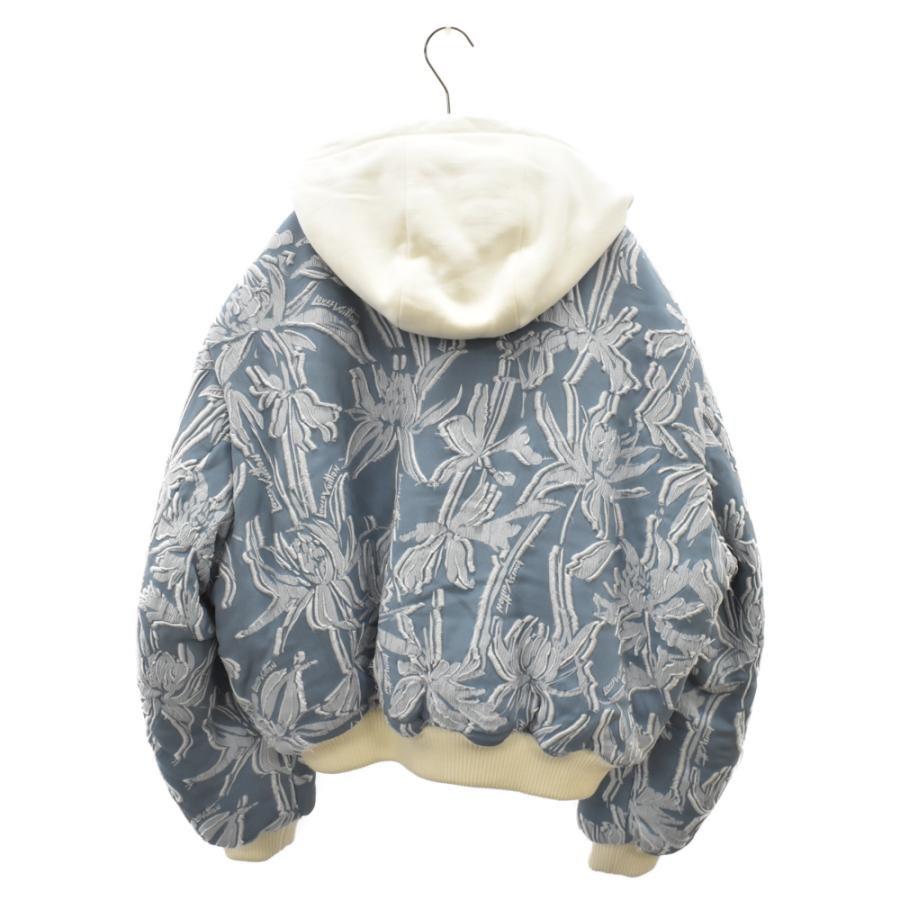 ルイヴィトン 23SS クロップド フーデッド ボンバー ジップアップ