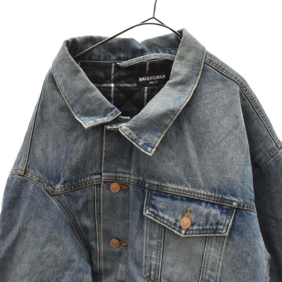 BALENCIAGA バレンシアガ ASYMMETRICAL DENIM JACKET BALENCIAGA バレンシアガ ASYMMETRICAL DENIM JACKET