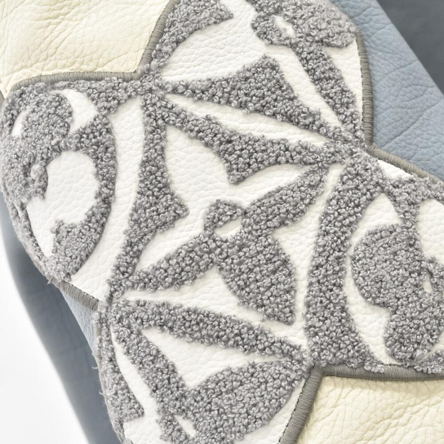 ルイヴィトン 23SS ロングレザーコーチジャケット モノグラムフラワー