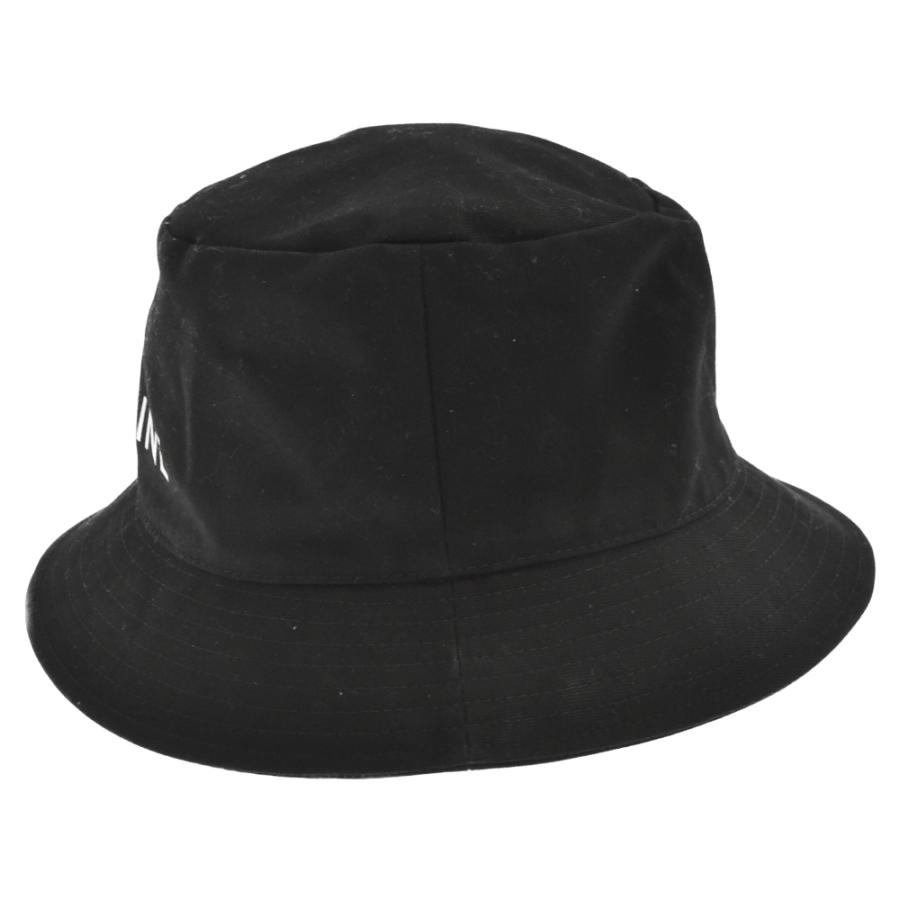 CELINE (セリーヌ) ロゴプリントコットンギャバジンバケットハット  