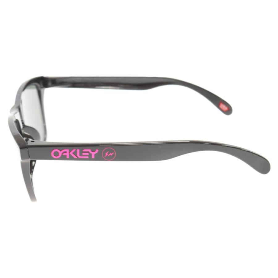 オークリー ×フラグメントデザイン フロッグスキン サングラス ブラック/ピンク OO9245-D754