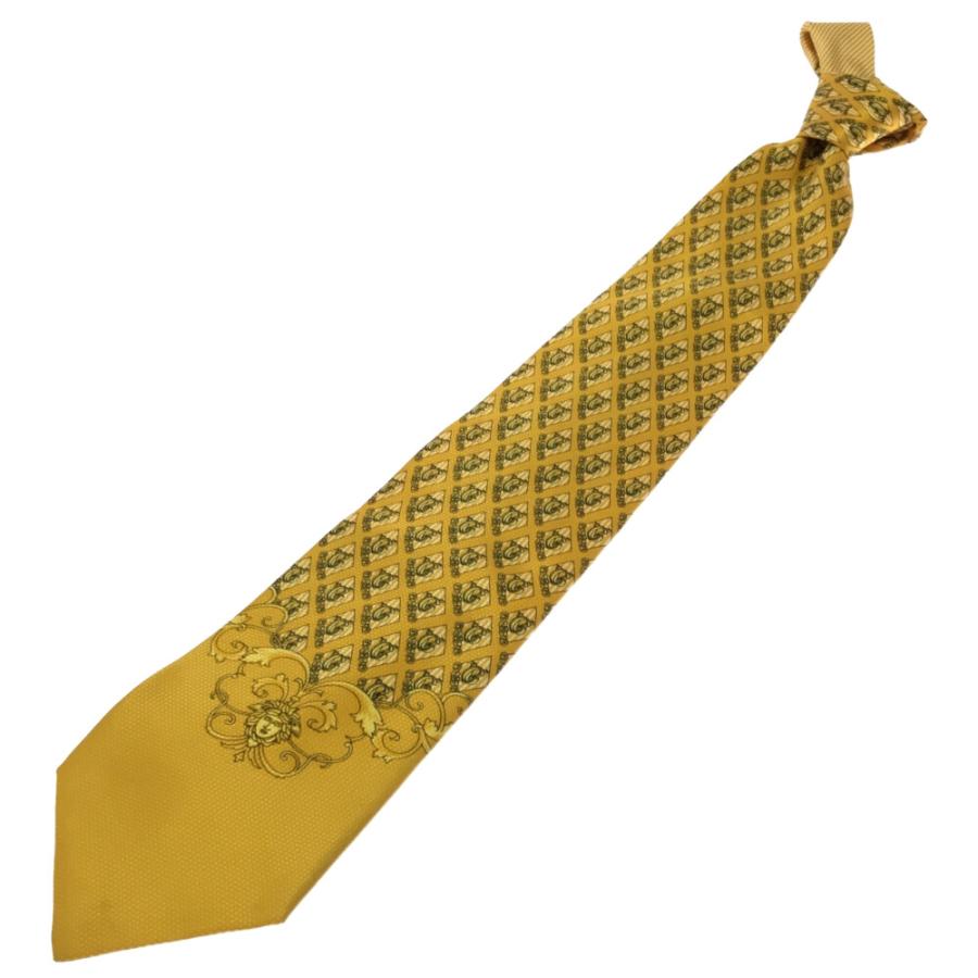 GIANNI VERSACE ジャンニ ヴェルサーチ 総柄ネクタイ メデューサ