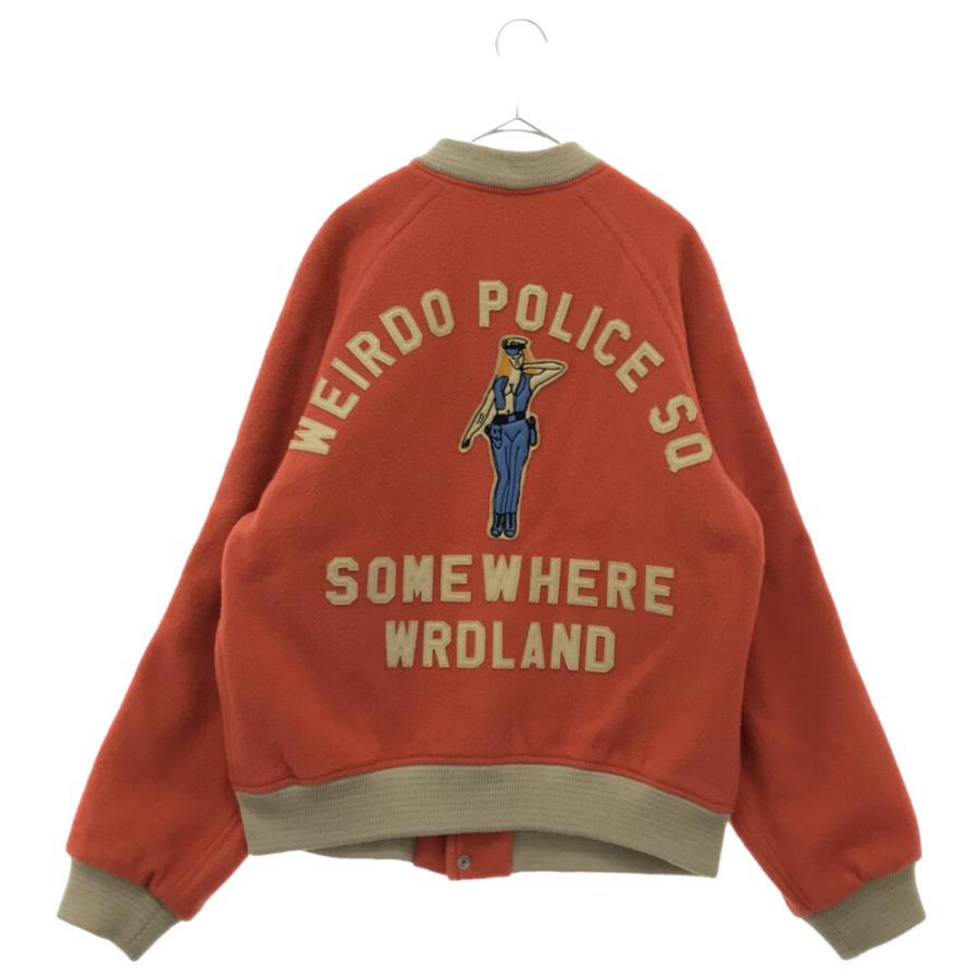 WEIRDO weirdo (ウィアード) 21AW Police SQ Jacket バック WEIRDO weirdo (ウィアード) 21AW Police SQ Jacket バック