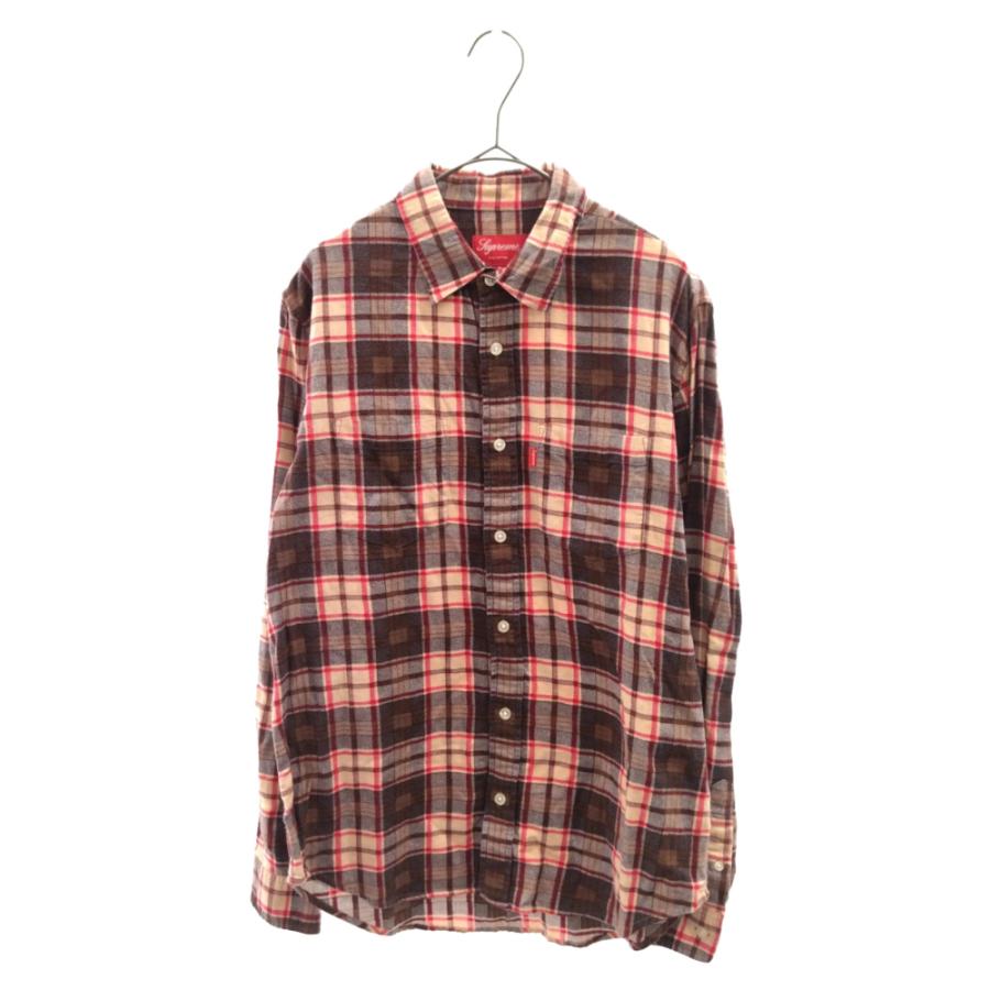 Supreme SUPREME シュプリーム 15SS Printed Plaid Flannel shirt 長袖 