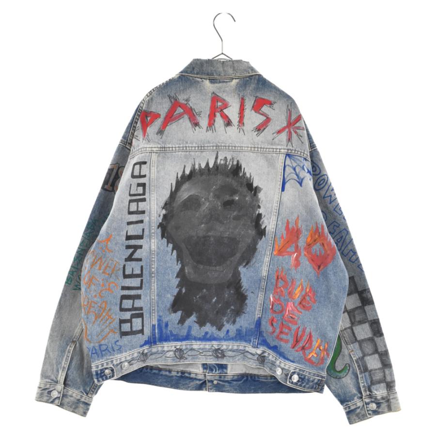 BALENCIAGA バレンシアガ 18AW グラフィティデザイン オーバー BALENCIAGA バレンシアガ 18AW グラフィティデザイン オーバー