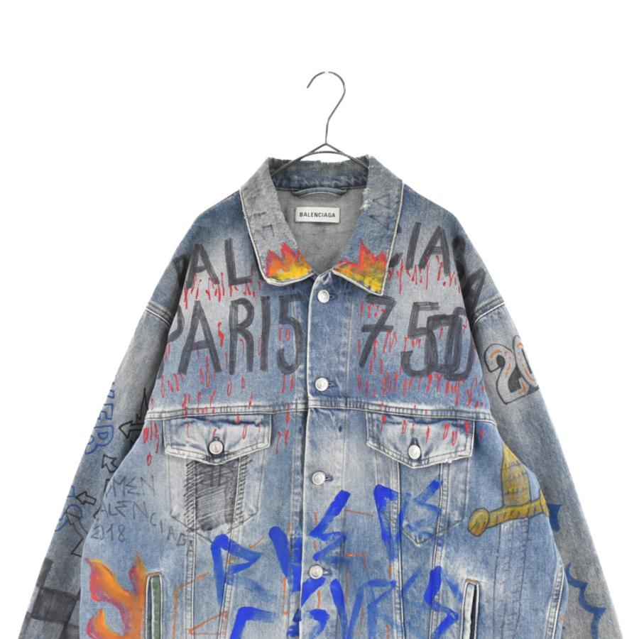 BALENCIAGA バレンシアガ 18AW グラフィティデザイン オーバー BALENCIAGA バレンシアガ 18AW グラフィティデザイン オーバー