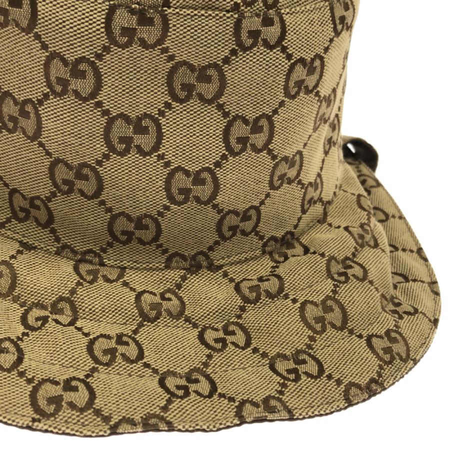 新品未使用　グッチ　GGキャンパス　and　ナイロン　リバーシブル　ハット GUCCI GGキャンバス×ナイロンリバーシブルバケットハット - ハット