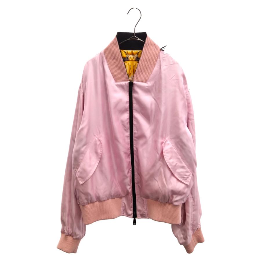 フェンディ×ヴェルサーチェ フェンダーチェ ズッカ柄 シルク ボンバー 