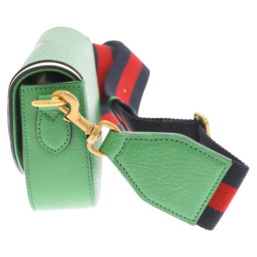 GUCCI グッチ ×ADIDAS Mini Bag アディダス レザー ミニバッグ GUCCI グッチ ×ADIDAS Mini Bag アディダス レザー ミニバッグ