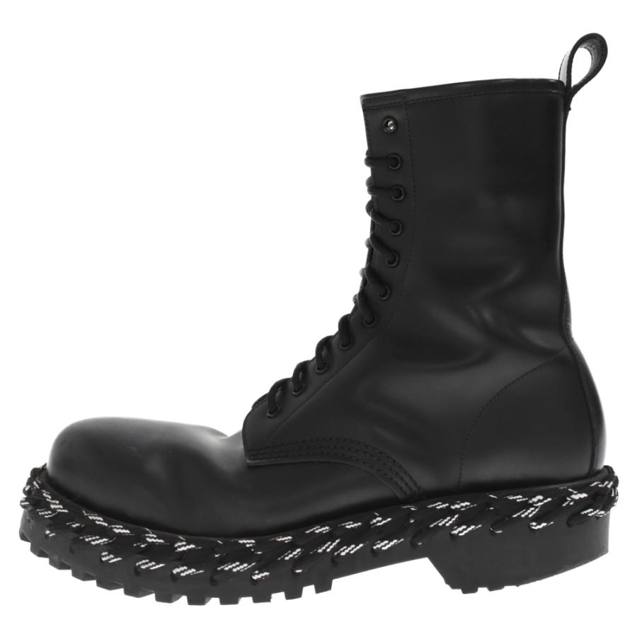 BALENCIAGA バレンシアガ Combat Leather Ankle Boots コンバット 