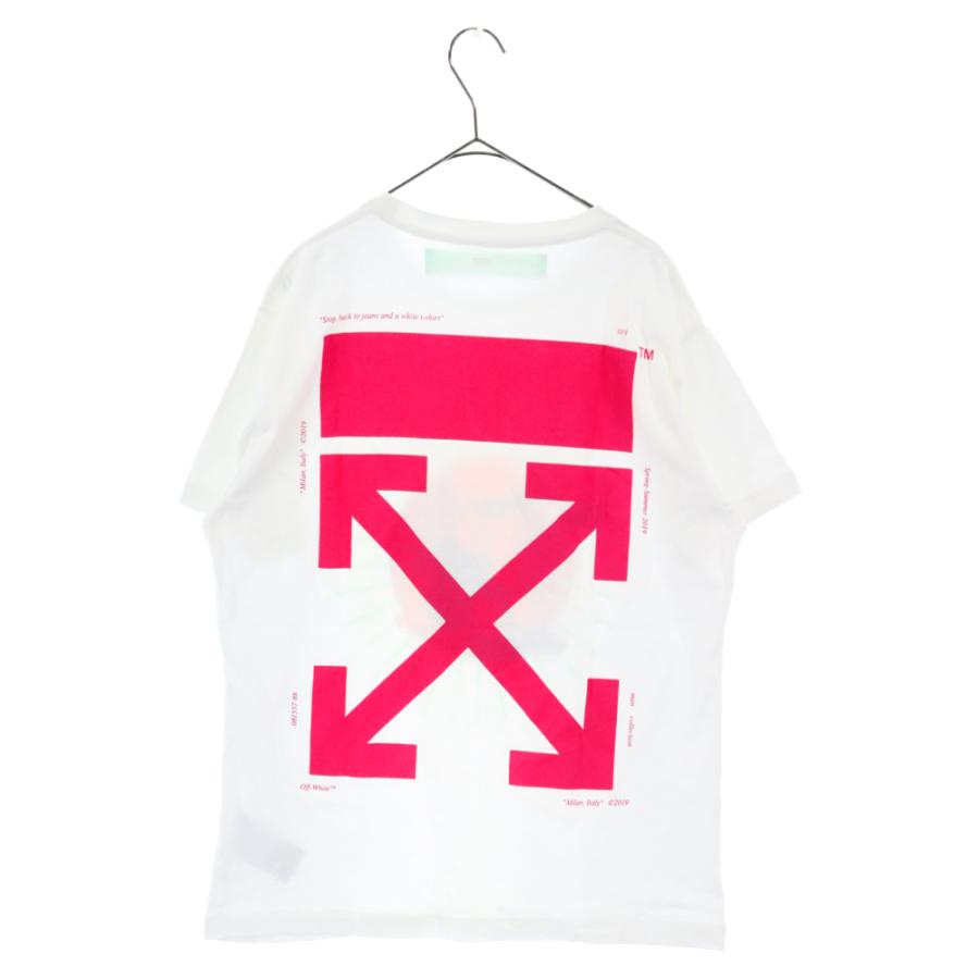 オフホワイト 19SS バート グラスィズ スキニー 半袖Tシャツ プリント 
